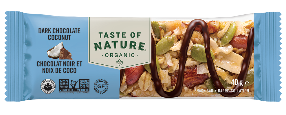 Taste of Nature - Dark Chocolate Coconut - 1 x 40 gram 1