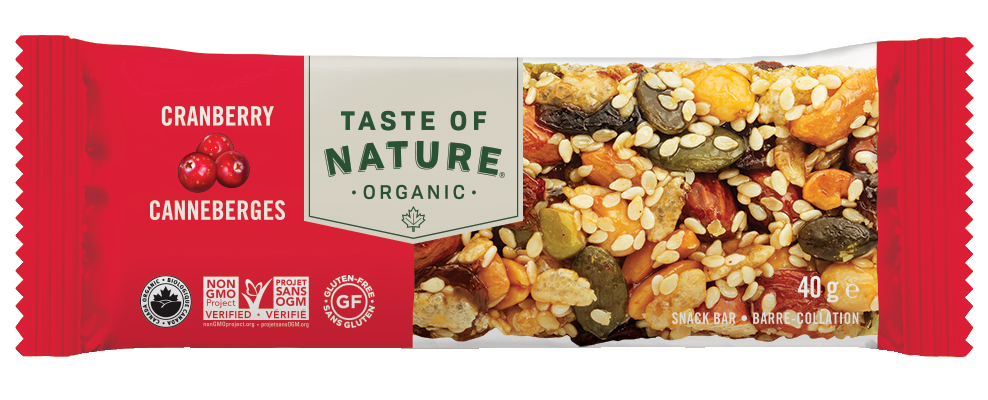 Taste of Nature - Cranberry - 16 x 40 gram 1