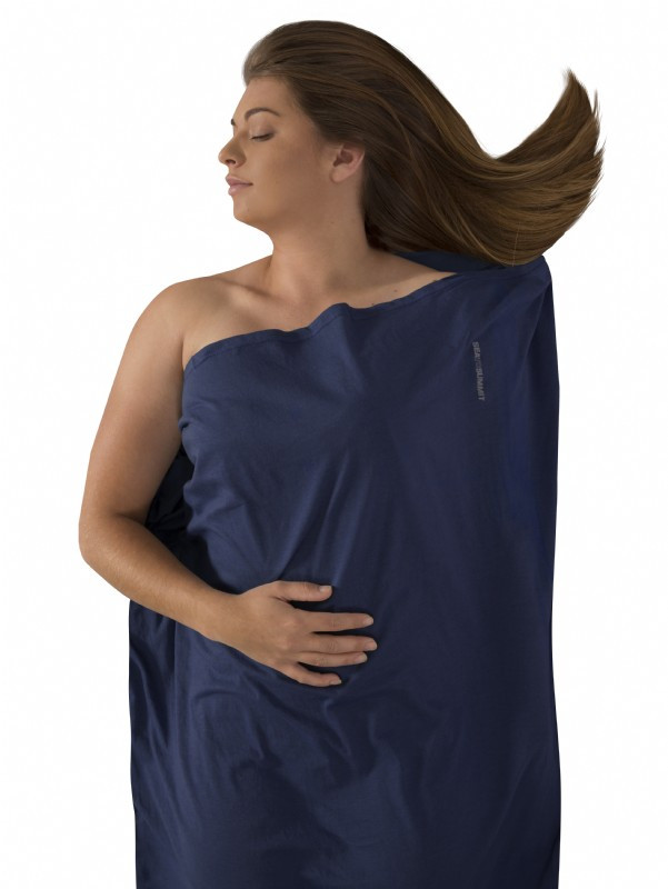 Sea to Summit Expander Liner Standard Lakenzak - Poly-katoen - Blauw - Standaard recht model 2