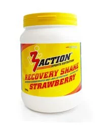 3Action Whey Protein Shake - Strawberry - 900 gram (LET OP! THT 28-2-2025) 1