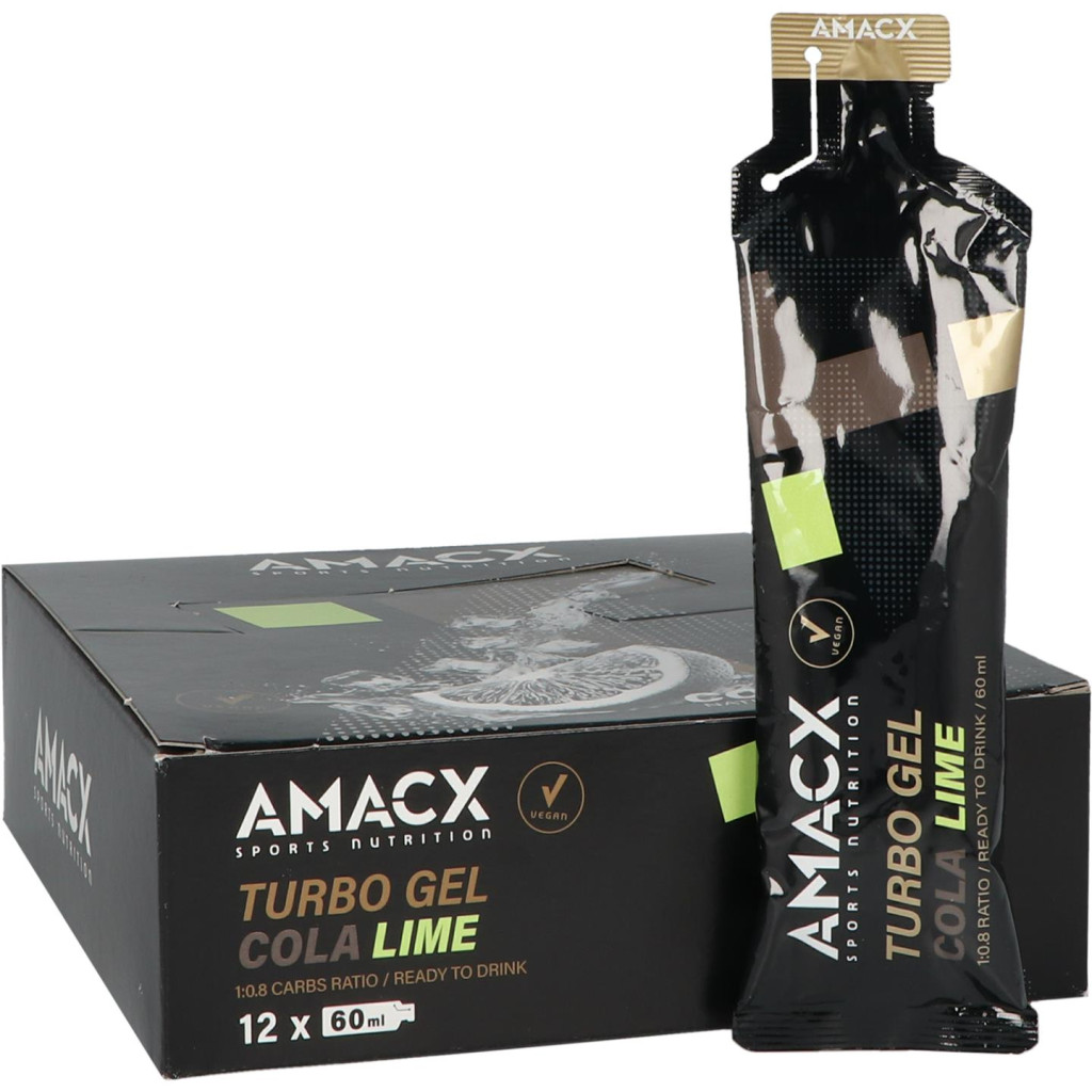 Amacx TURBO Gel - Cola Lime - 12 x 60 ml (THT 31-7-2026) 1
