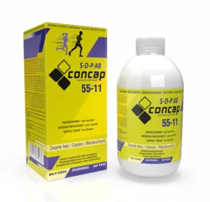 Concap S-D-P (Shake - Drink - Perform) bloedgroep AB - Blackcurrant - 500 ml 1