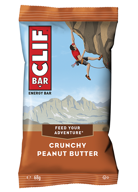 Aanbieding Clif Energy Bar - Crunchy Peanut Butter - 68 gram (THT 17-10-2019) 1