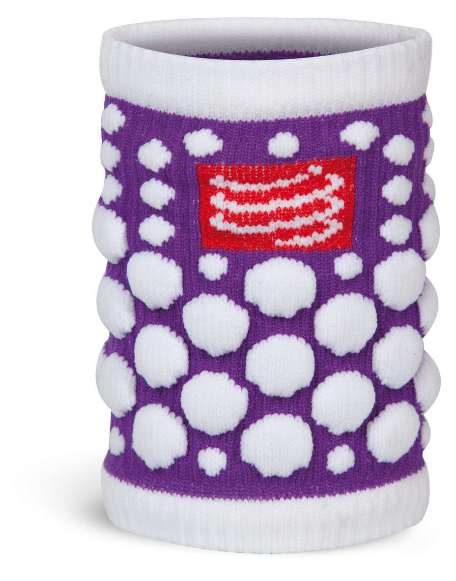 Compressport Zweetband 3D.Dots Fluo 6
