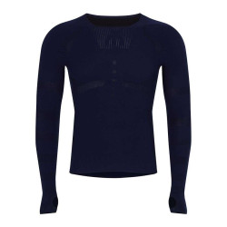 Megmeister Women's Long Sleeved Crew Neck Base Layer - Blauw