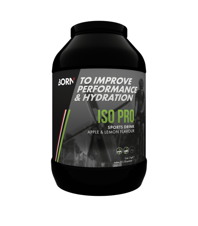 BORN Iso Pro - Apple/Lemon - 2kg (Tub) - 5 + 1 Gratis 1