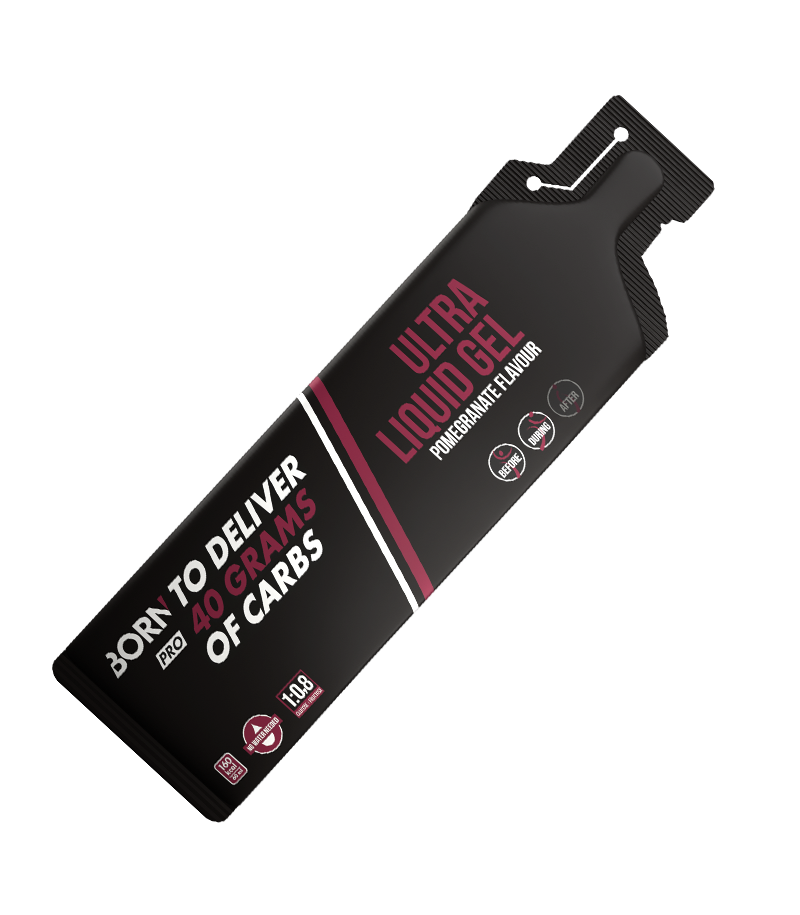 BORN Ultra Liquid Gel - Pomegranate - 12 x 60 ml 1