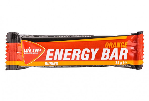 WCUP Energy Bar - Orange - 20 x 35 gram (LET OP! THT 23-5-2025) 1