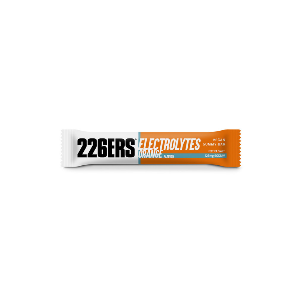 226ERS Vegan Gummy Bar - Electrolytes Orange - 30 gram 1