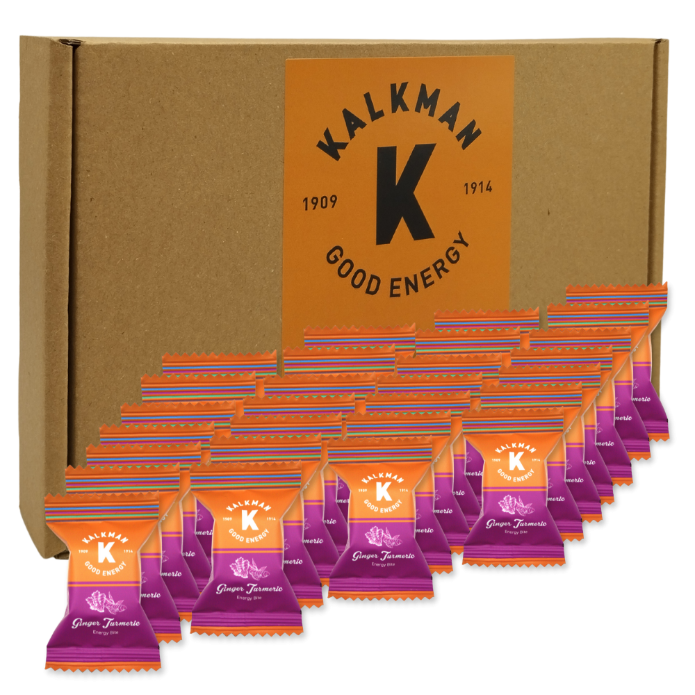 Kalkman Energy Bites - Ginger Turmeric - 28 Stuks 1