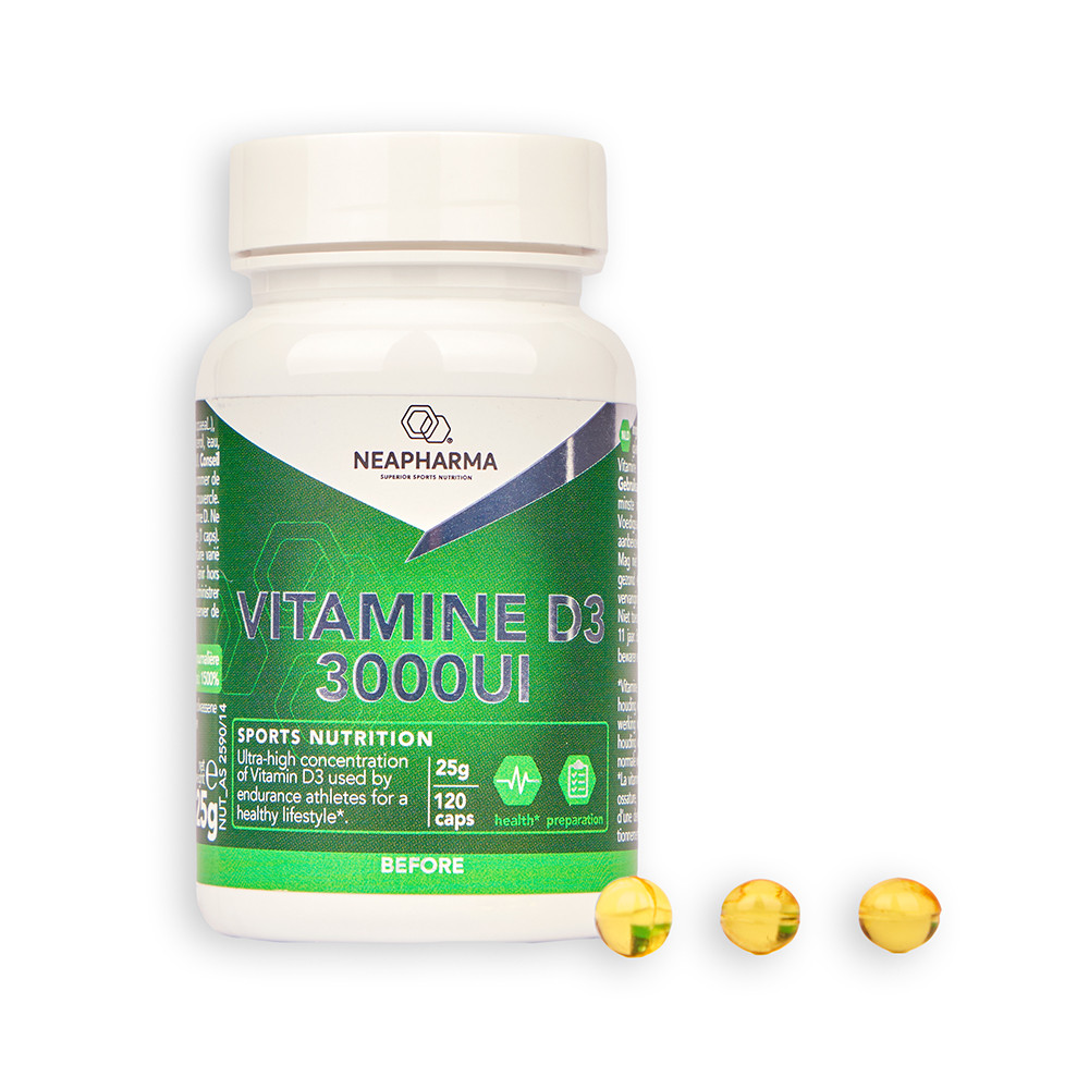 Neapharma Vitamine D3 - 120 Caps 1