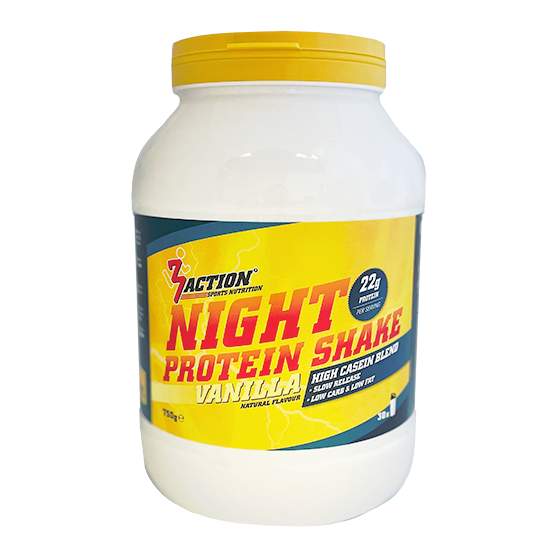 3Action Night Protein Shake - Vanilla - 750 gram 1