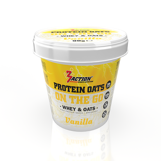 3Action Protein Oats - 90 gram (THT  08/2025) 1