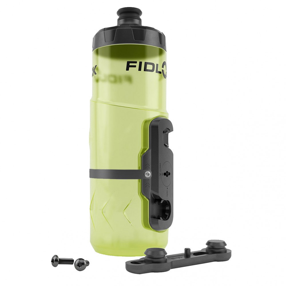 Fidlock TWIST bottle 600 + bike base - yellow 1