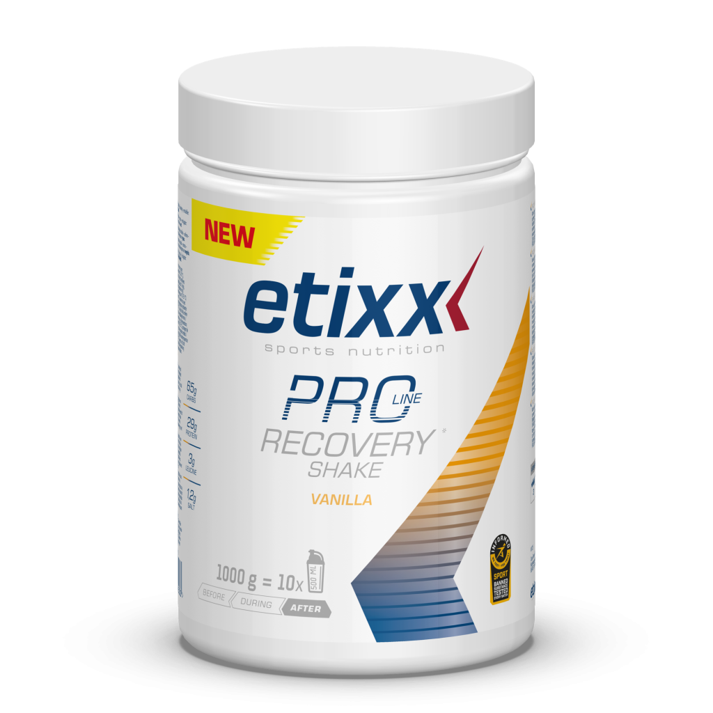 Etixx Recovery Shake ProLine - Vanilla - 1000 gram 1