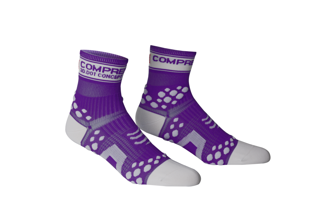 Compressport Pro Racing V2 Sokken Fluo 3