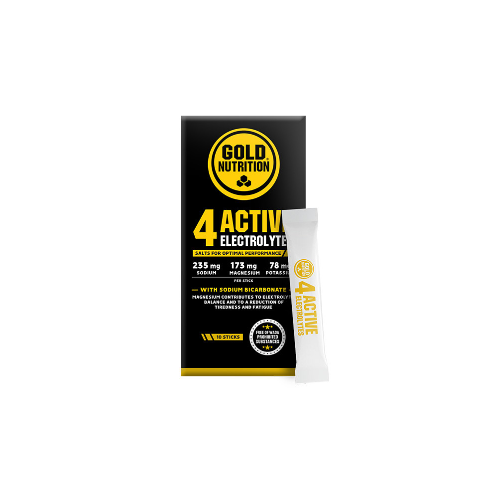 GoldNutrition 4Active Electrolytes - 10 x 3 gram 1