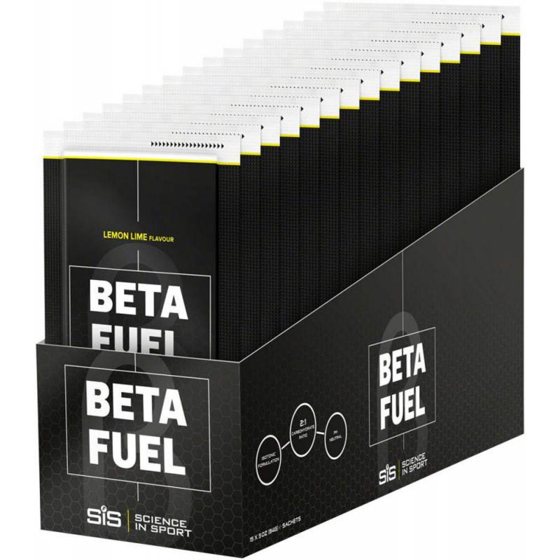 Aanbieding SiS Beta Fuel - Lemon/Lime - 15 x 84 gram (THT 31-3-2021) 1