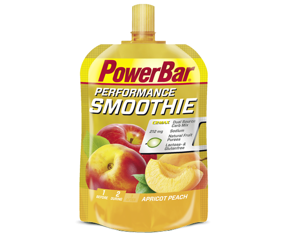 Aanbieding PowerBar Performance Smoothie - Apricot Peach - 90 gram (THT 30-6-2018) 1