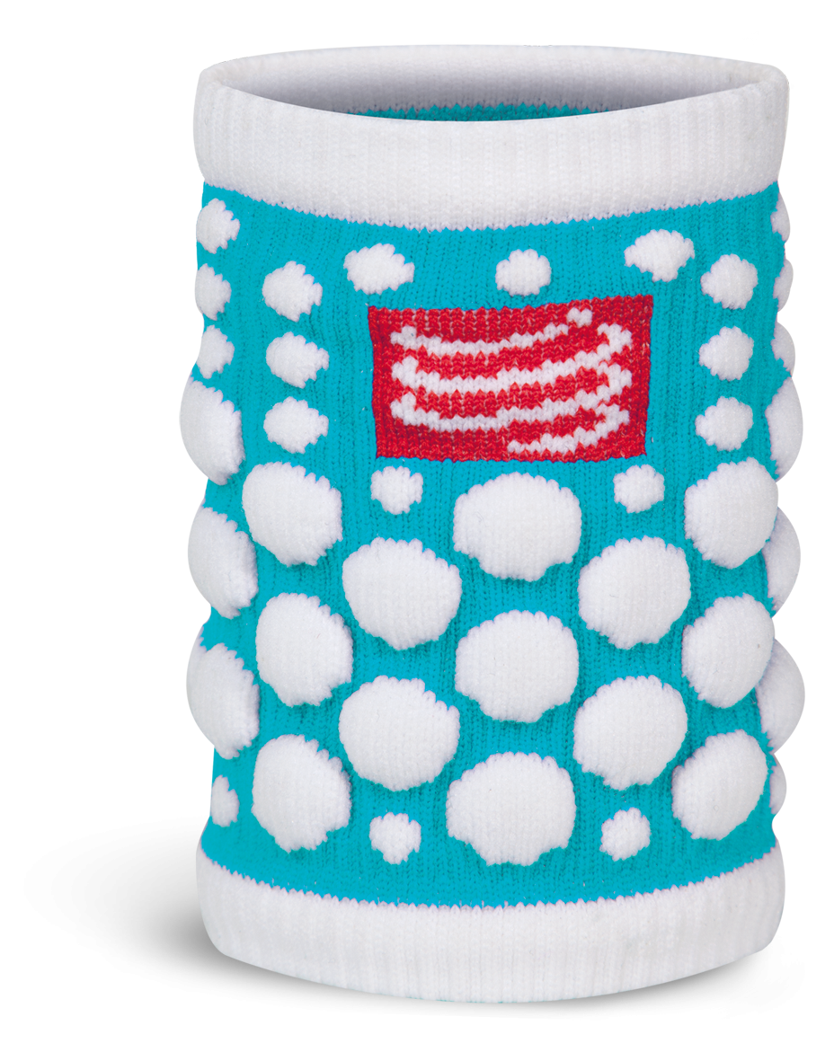 Compressport Zweetband 3D.Dots Fluo 4