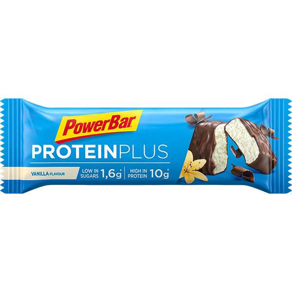 Aanbieding PowerBar Protein Plus Bar Low Suger - Vanille - 50 gram (THT 30-6-2019) 1