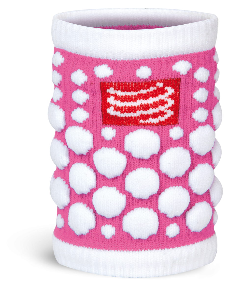Compressport Zweetband 3D.Dots Fluo 2