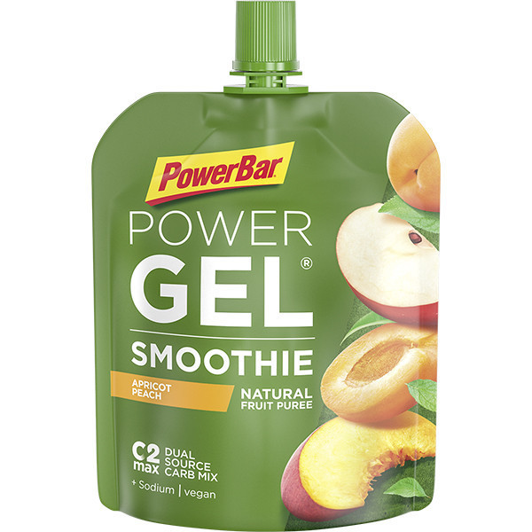 Aanbieding PowerBar Powergel Smoothie - Apricot Peach - 90 gram (THT 30-6-2020) 1