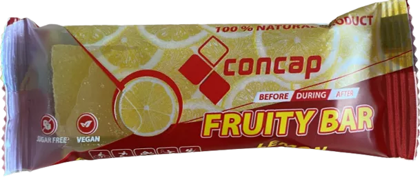 Concap FRUITY Bar - Lemon - 20 x 40 gram (LET OP! THT 31-5-2026) 1