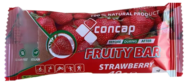 Concap FRUITY Bar - Strawberry - 1 x 40 gram 1