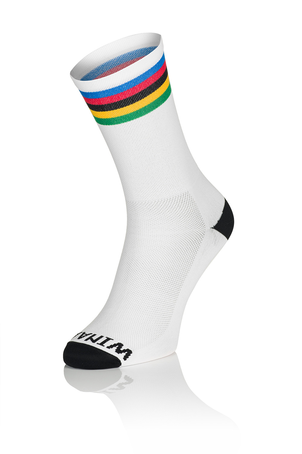 Winaar Champ Fietssokken - Wereldkampioen - Wit 1