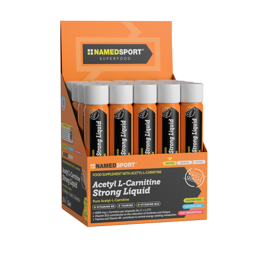 NamedSport Acetyl L-Carnitine Strong Liquid - 20 x 25 ml (LET OP! THT 30-4-2026) 1