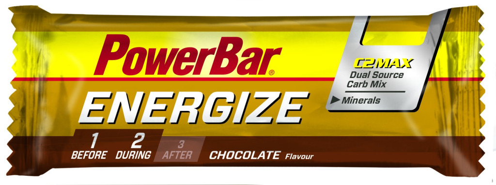 Aanbieding Powerbar Energize Bar - Chocolate - 2 + 1 gratis 1