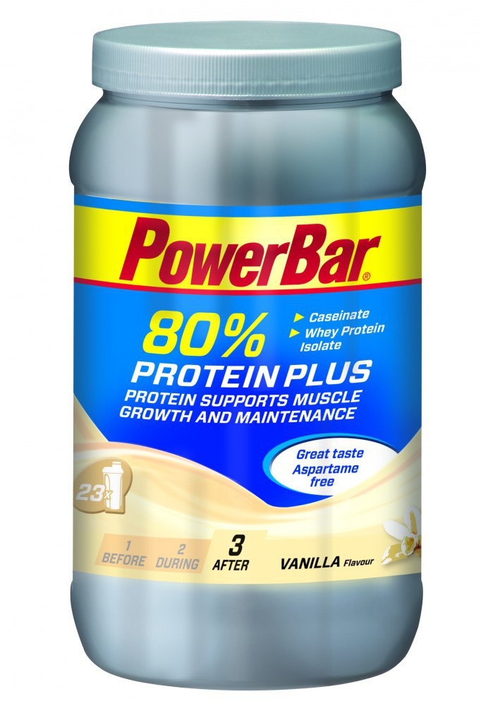 Aanbieding PowerBar Protein Plus 80% - Vanilla - 700 gram 1
