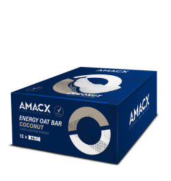 Amacx Energy Oat Bar - 12 x 50 gram (THT 30-4-2026)
