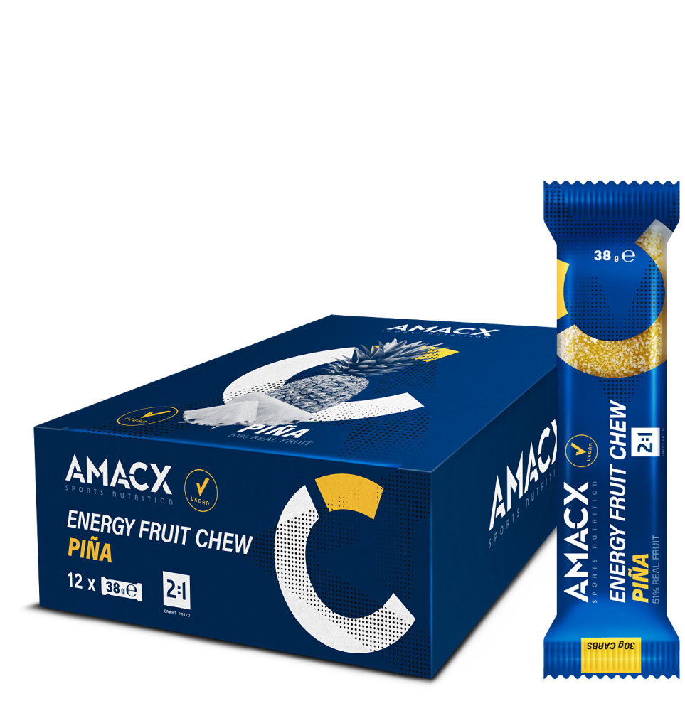 Amacx Energy Fruit Chew - 12 x 38 gram 1