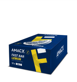 Amacx Fast Bar - 12 x 45 gram - 3 + 1 gratis