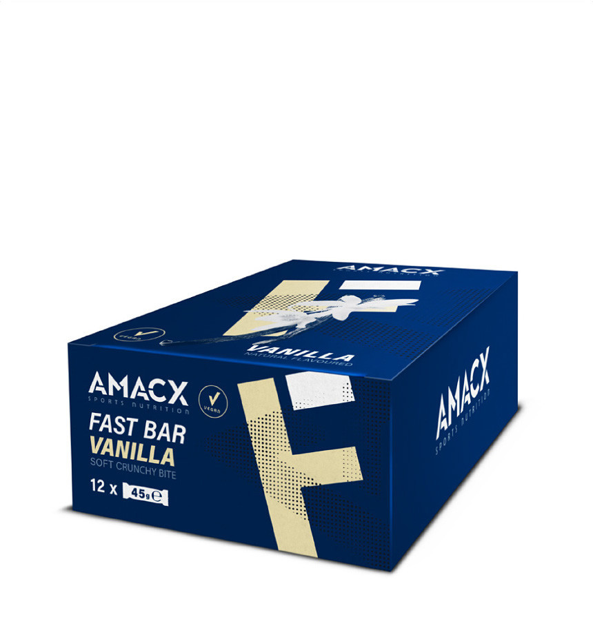 Amacx Fast Bar - 12 x 45 gram - 3 + 1 gratis 2