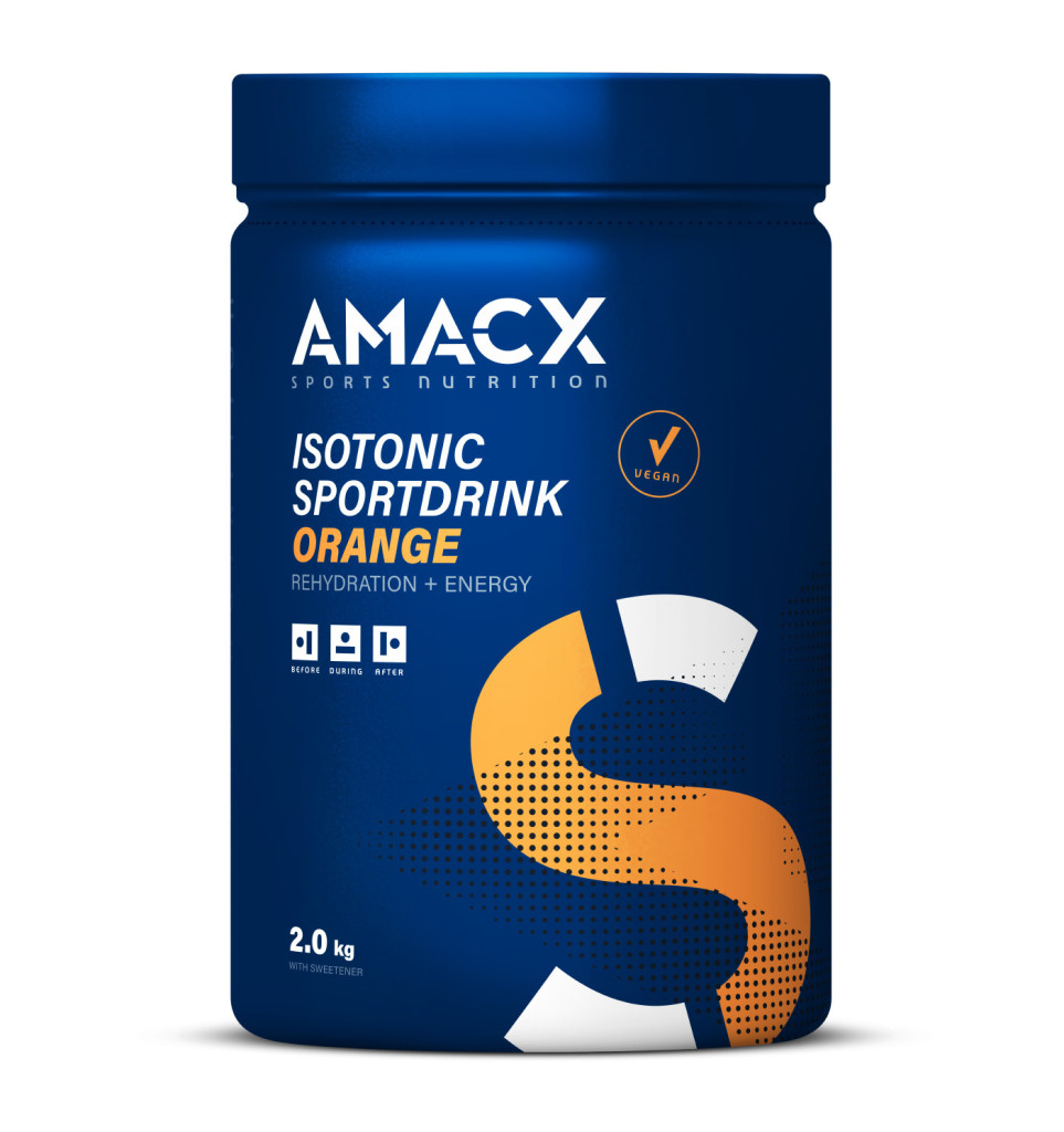 Amacx Isotonic Sportdrink - Orange - 2000 gram (THT 30-11-2024) 1