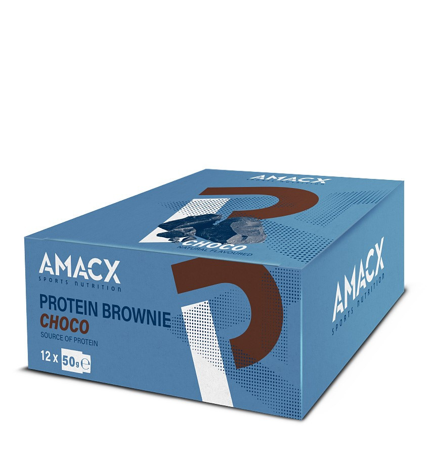 Amacx Protein Brownie - 12 x 50 gram 1