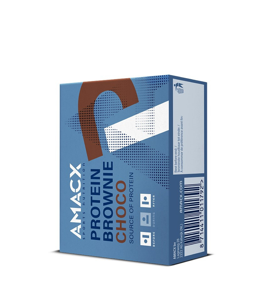 Amacx Protein Brownie - 1 x 50 gram 1