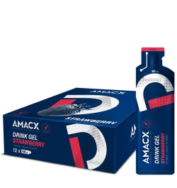 Amacx Drink Gel - Strawberry - 12 x 60 ml (THT 30-4-2026)