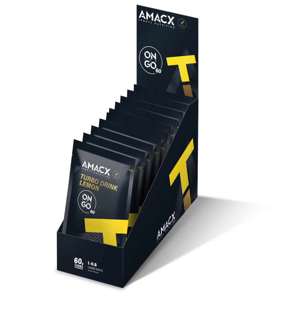 Amacx Turbo Drink - Lemon - 10 x 63 gram 1