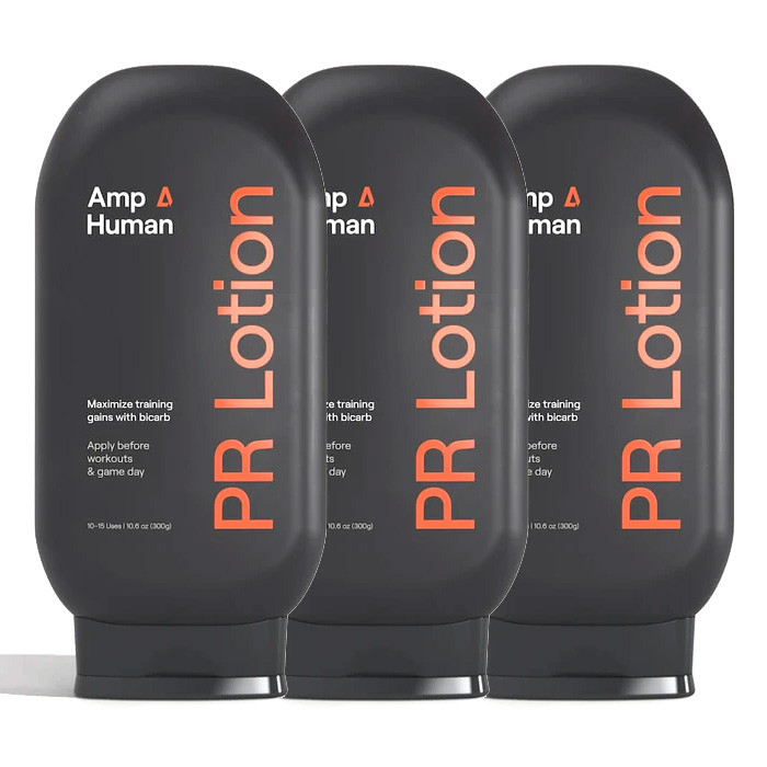Amp Human - PR Lotion Bottle - 300 gram - 2 + 1 gratis 1