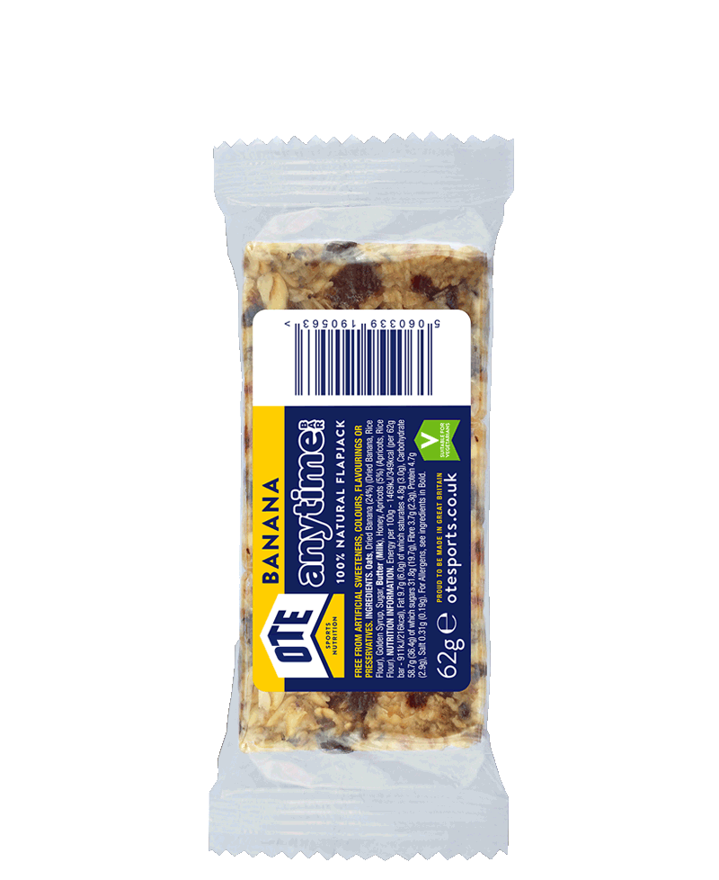 Aanbieding OTE Anytime Bar - Banana - 1 x 62 gram 1