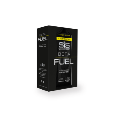 SiS Beta Fuel + NOOTROPICS GEL - Lemon/Lime - Six Pack - 6 x 60 ml (LET OP! THT 30-11-2024) 1