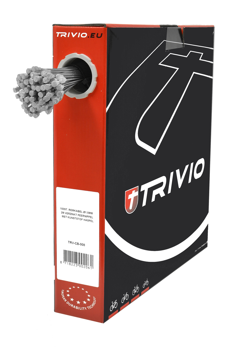 Trivio Binnenkabel Race RVS 1.5 x 2000mm (100 stuks) 1