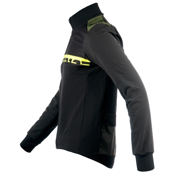 Bioracer Spitfire Tempest Protect Jacket - Zwart/Geel 2