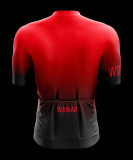Winaar Blood Moon Fietsshirt korte mouw - Rood-Zwart 2