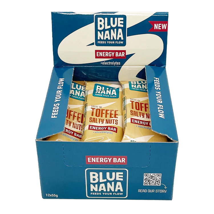 Blue Nana Energy Bar - 12 x 55 gram 2