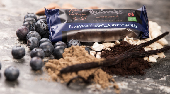 Raw Snacks Protein Blueberry Vanilla - 1 x 40 gram 1